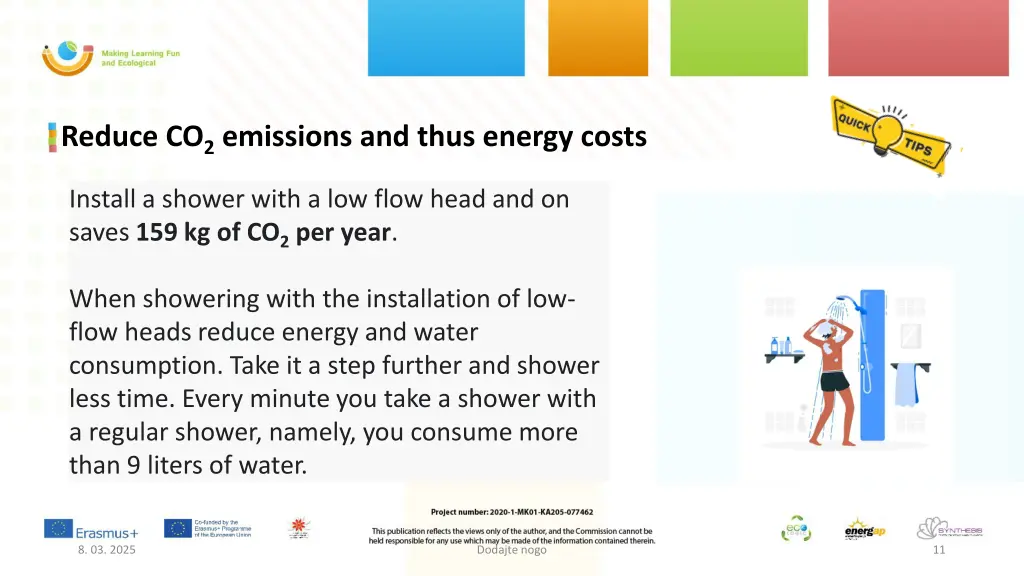 reduce co 2 emissions and thus energy costs
