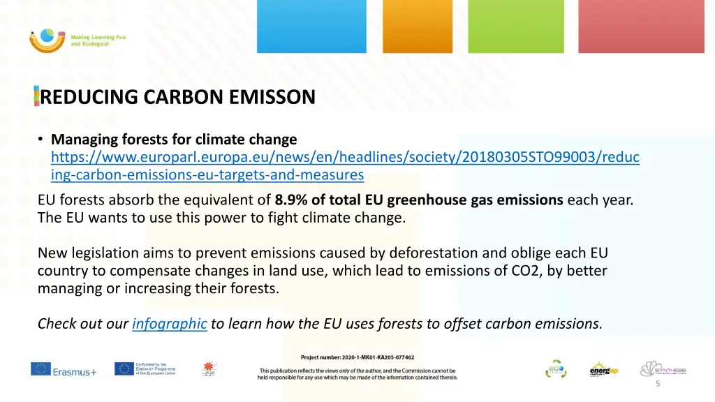 reducing carbon emisson 1