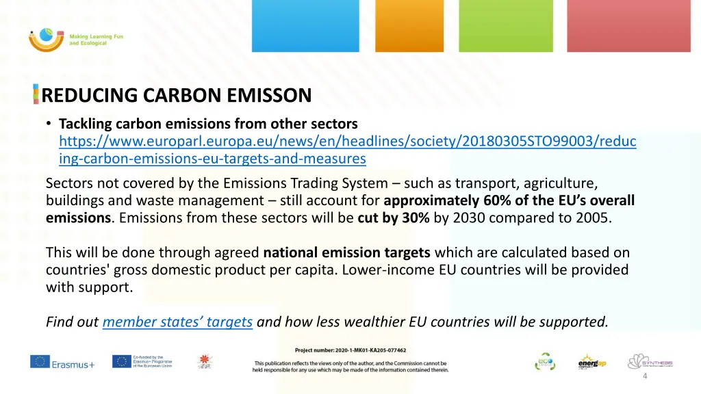 reducing carbon emisson tackling carbon emissions