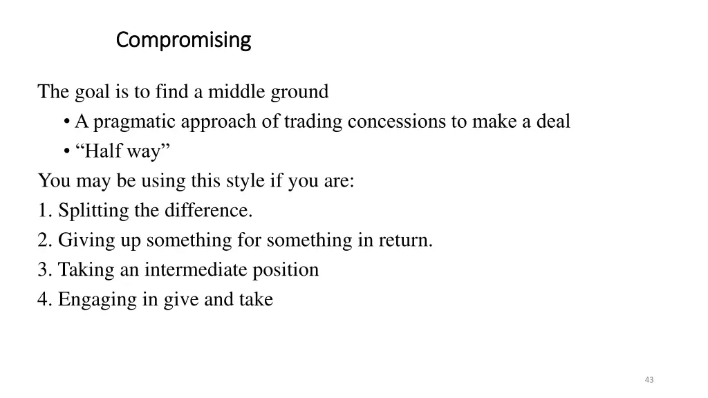 compromising compromising