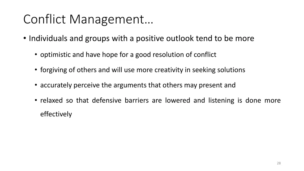 conflict management 1