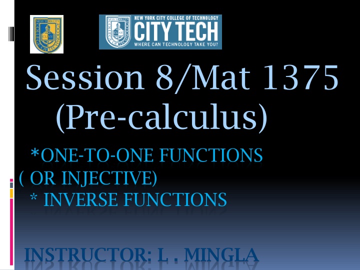session 8 mat 1375 pre calculus