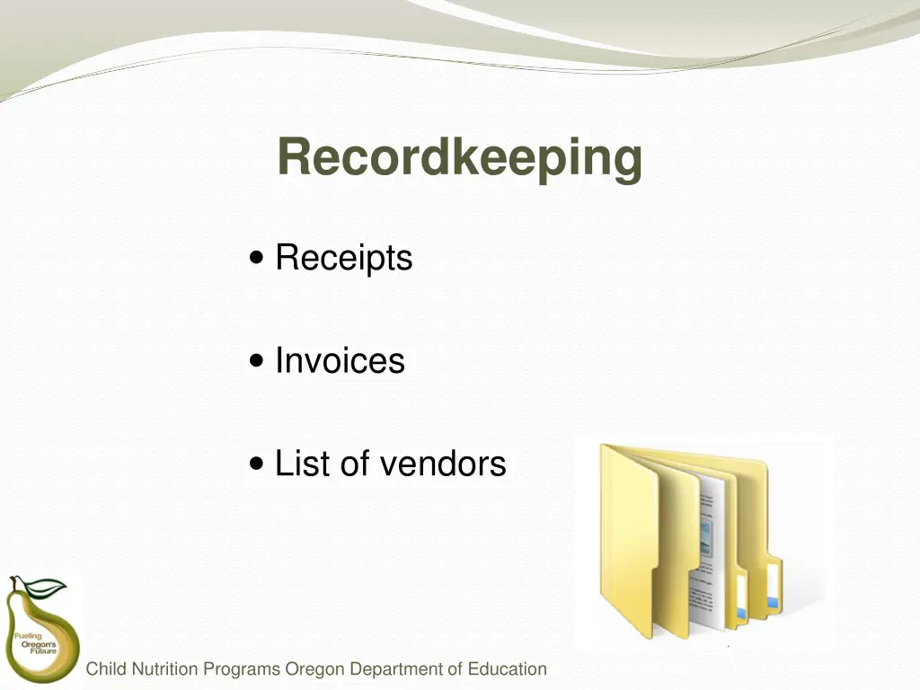 recordkeeping