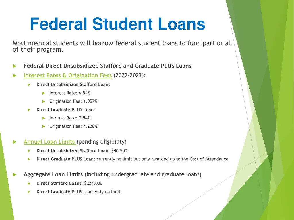 federal student loans