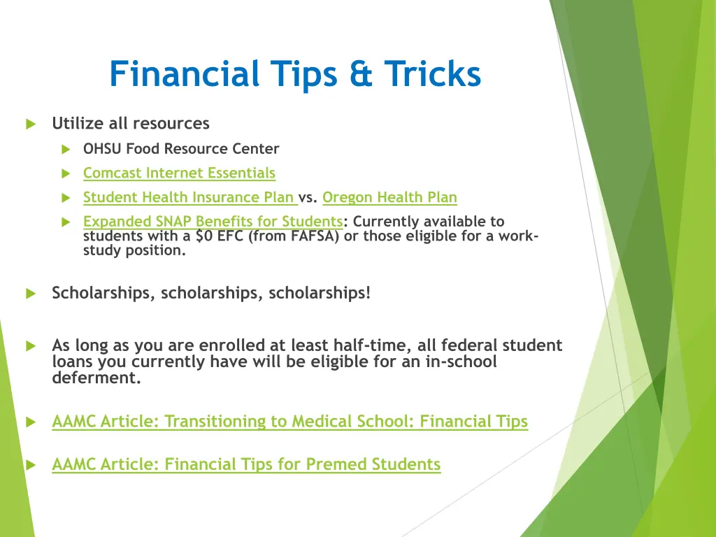 financial tips tricks 1