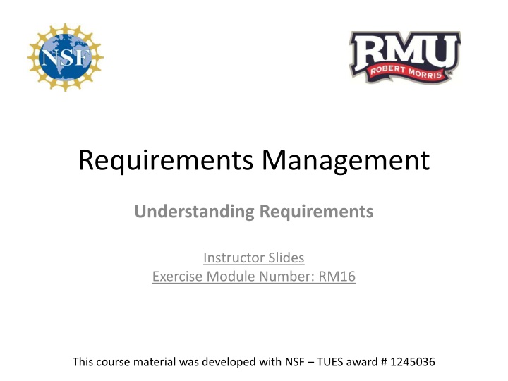 requirements management