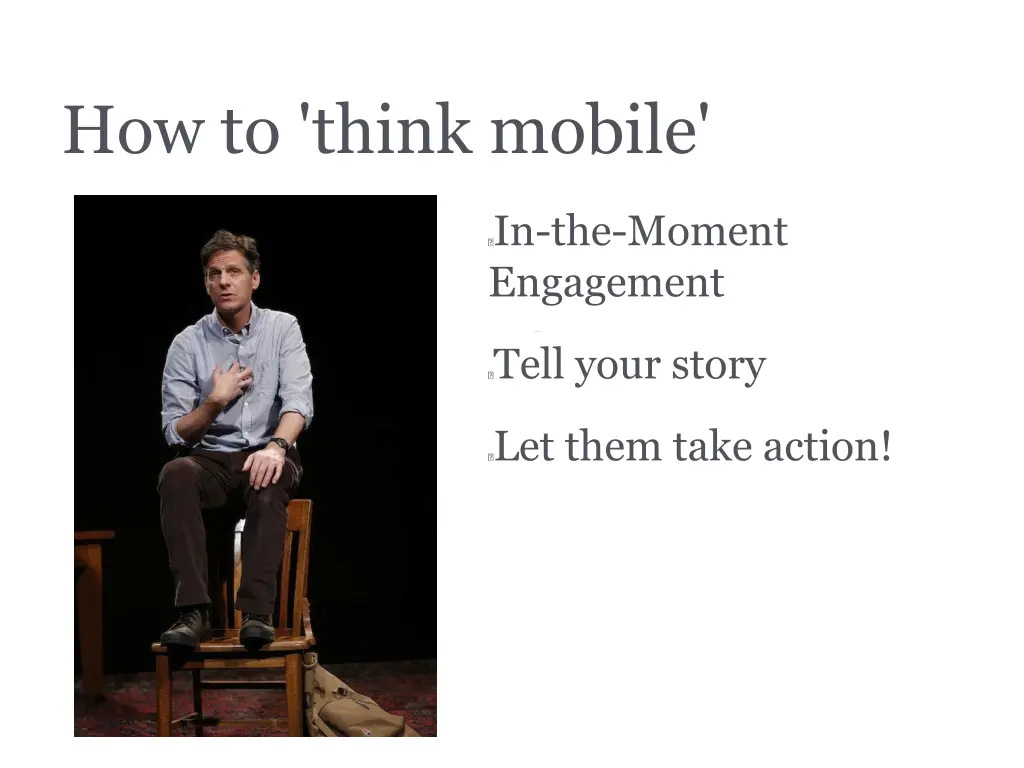 how to think mobile