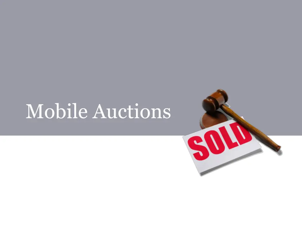 mobile auctions