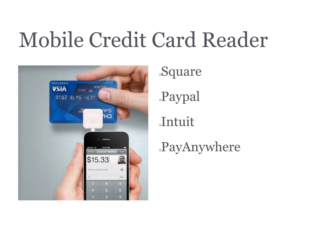 mobile credit card reader