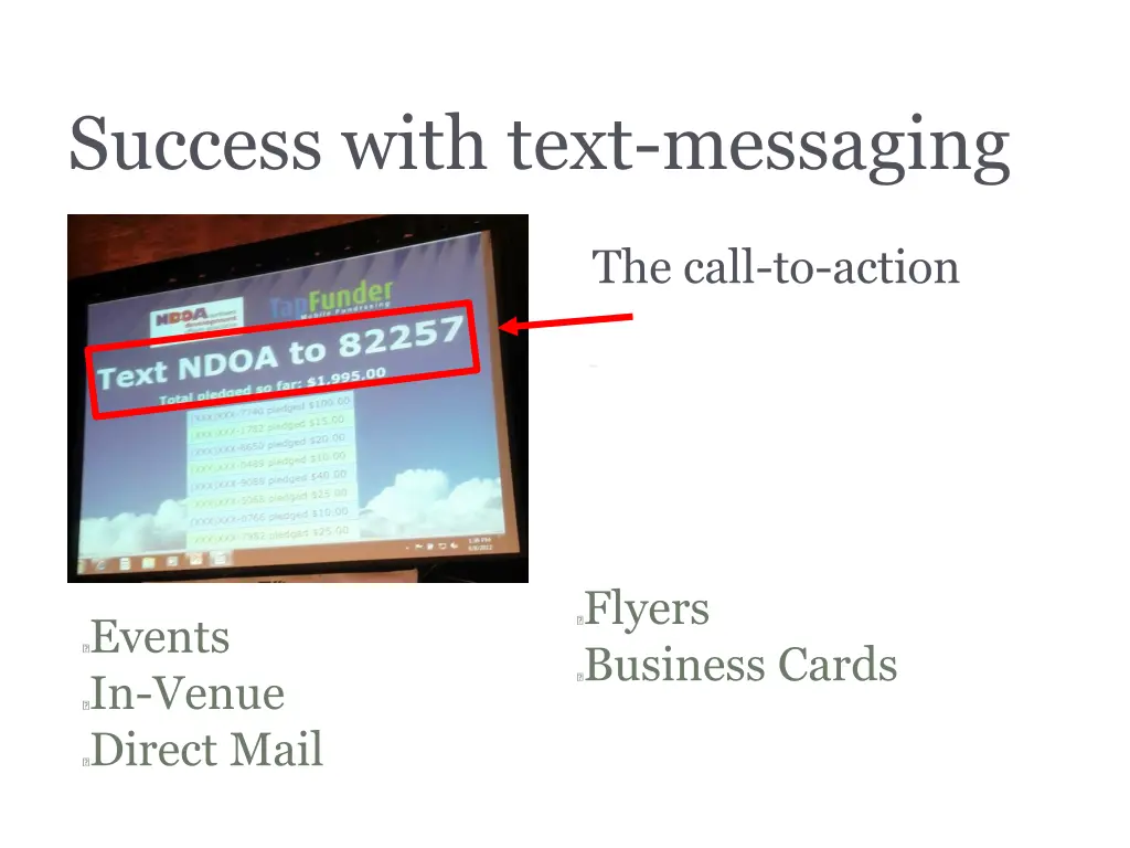 success with text messaging 1