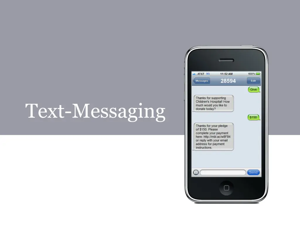 text messaging