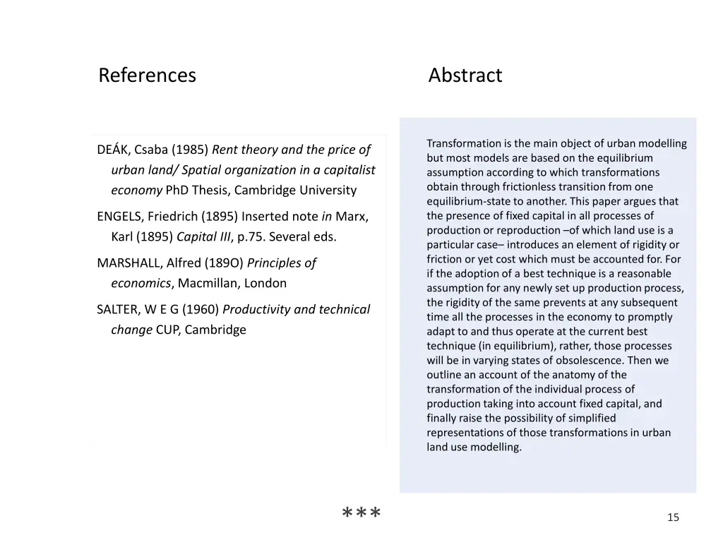 references