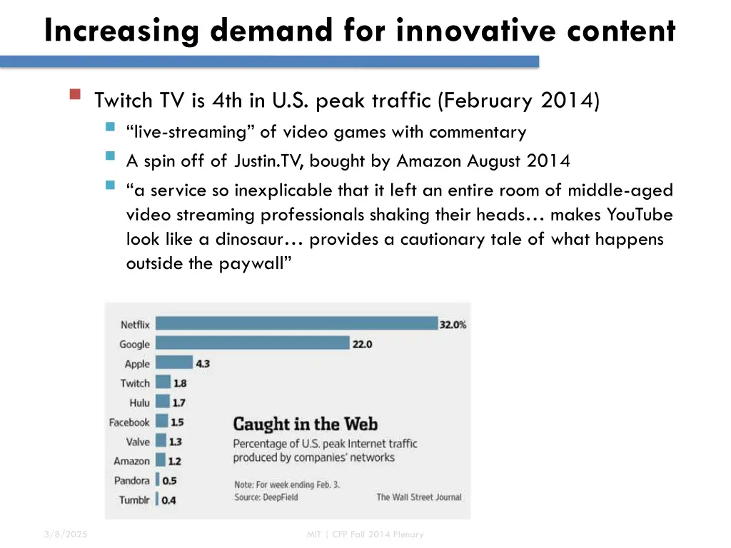increasing demand for innovative content 2