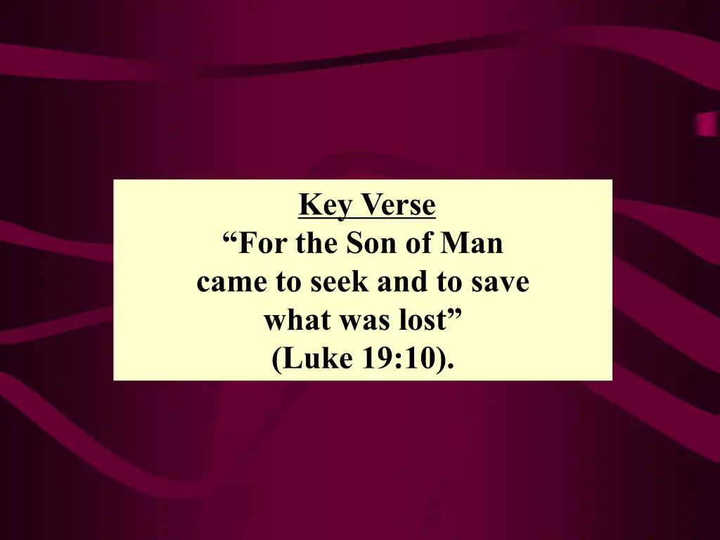 key verse