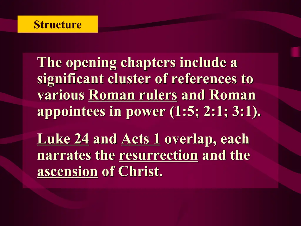 structure