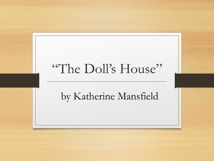 the doll s house