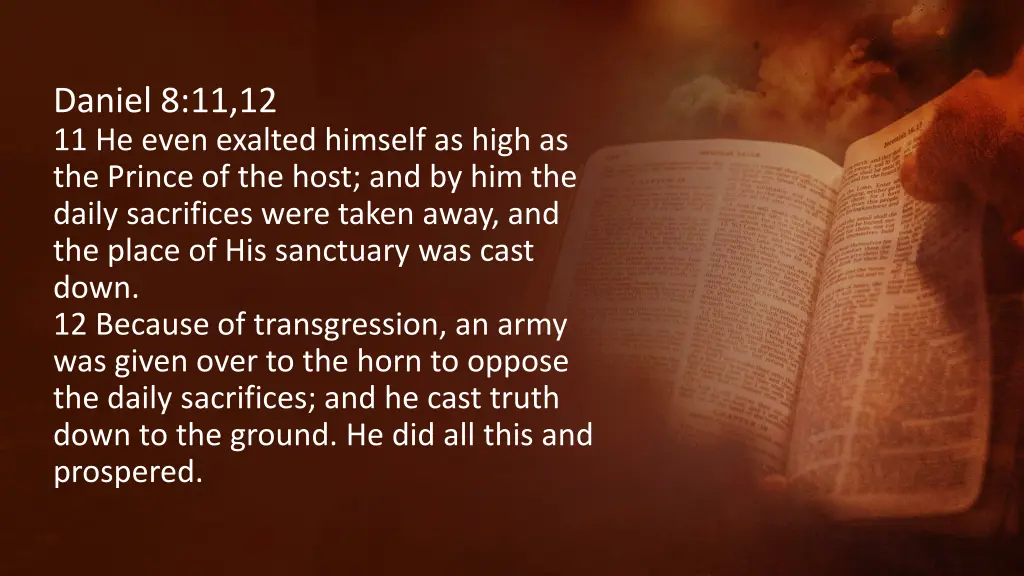 daniel 8 11 12 11 he even exalted himself as high