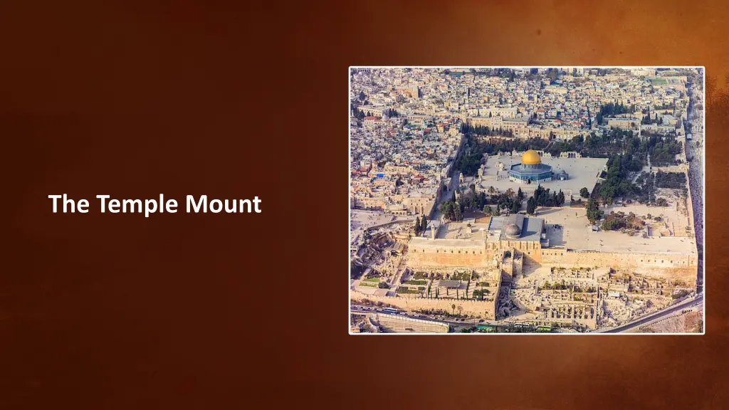 the temple mount