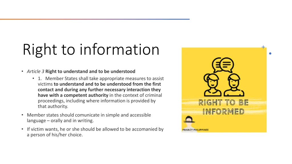 right to information