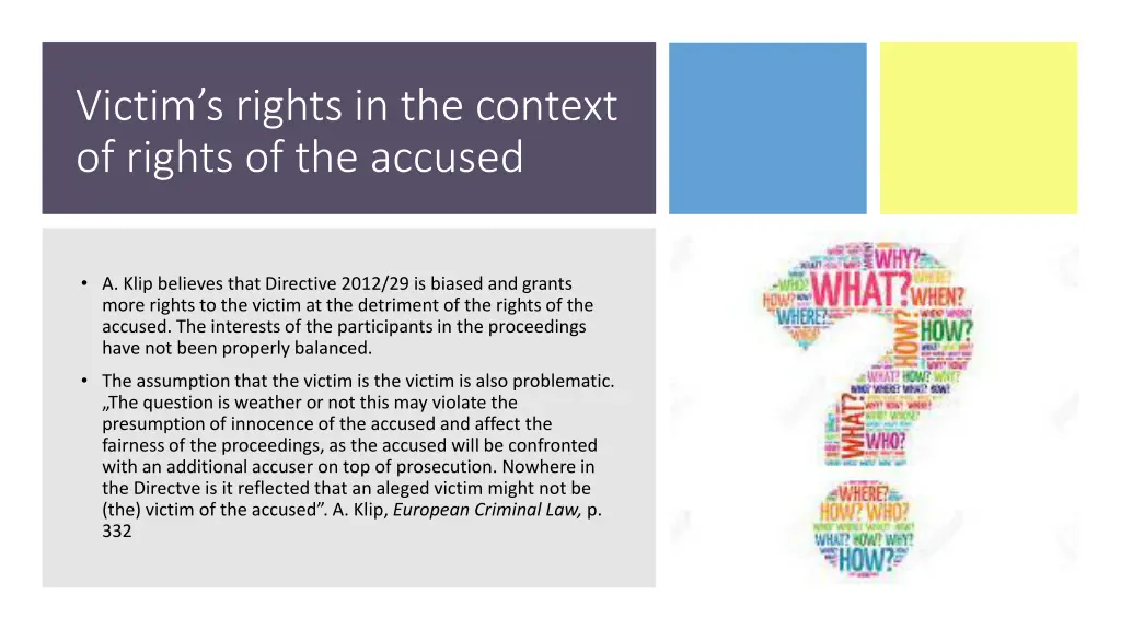 victim s rights in the context of rights 1