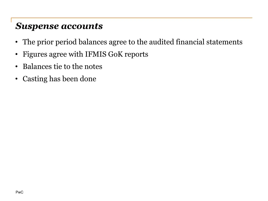 suspense accounts