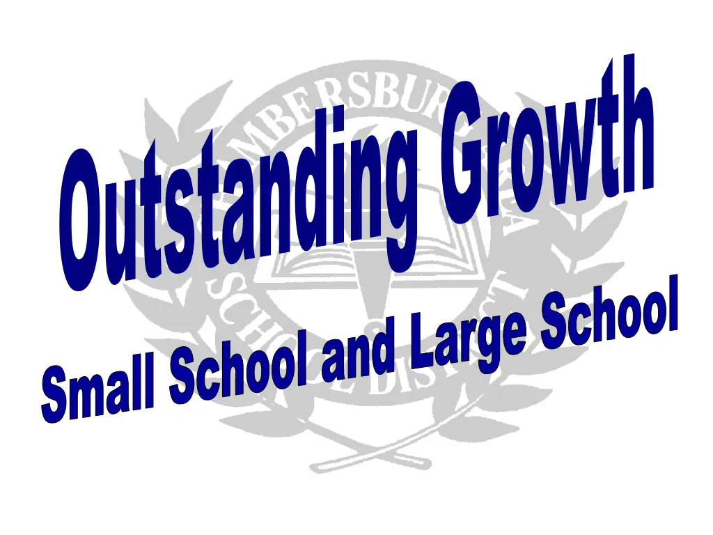 outstanding growth