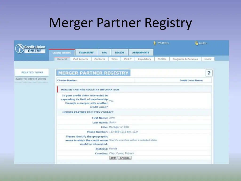 merger partner registry 4