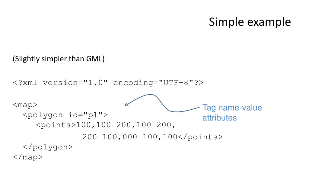 simple example