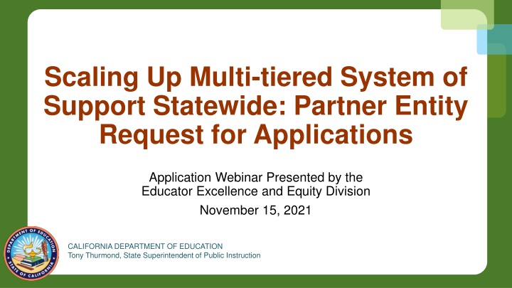 scaling up multi tiered system of support