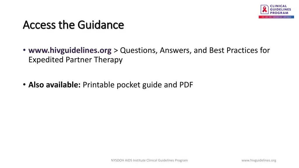 access the guidance access the guidance