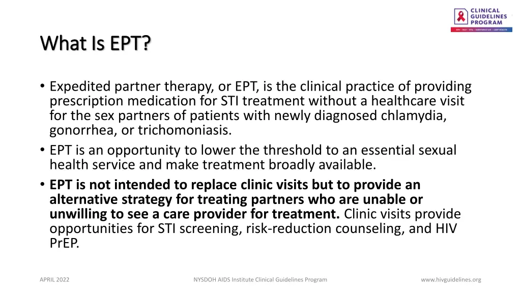 what is ept what is ept