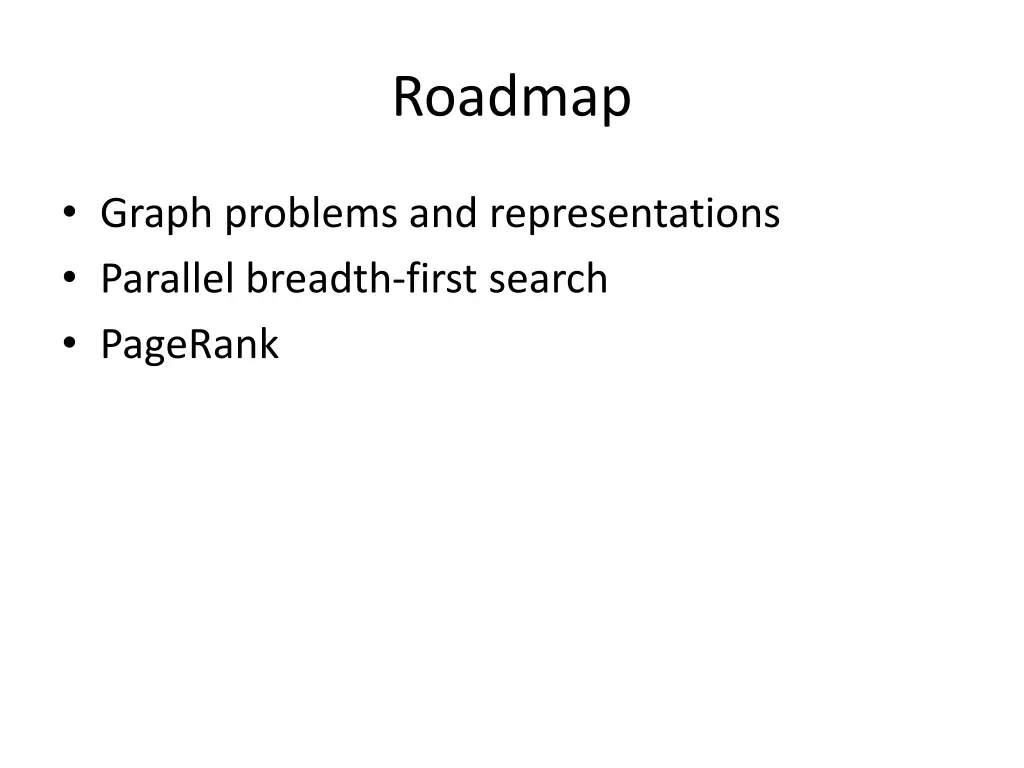 roadmap