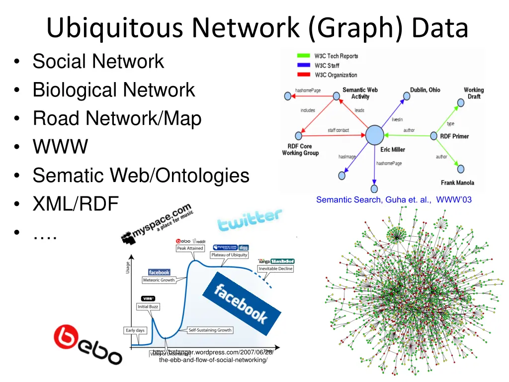 ubiquitous network graph data social network
