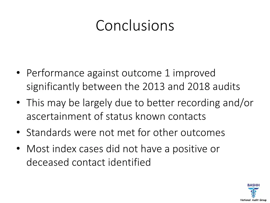 conclusions