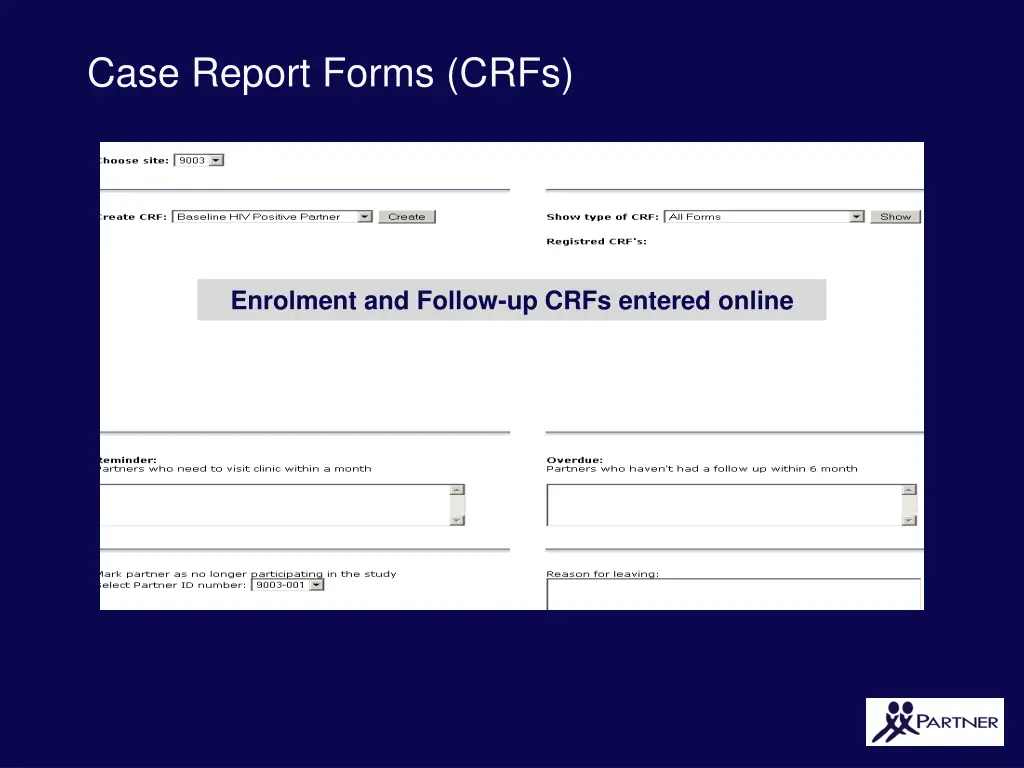 case report forms crfs