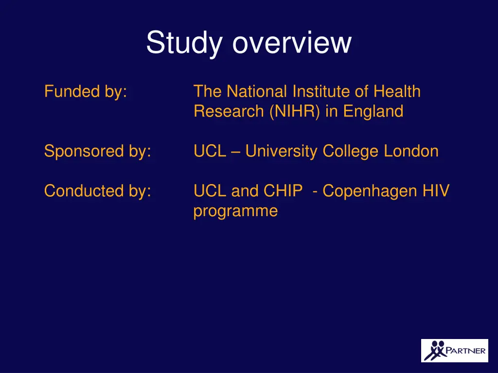 study overview