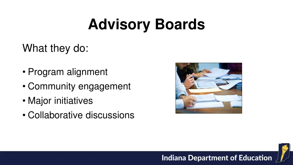 advisory boards