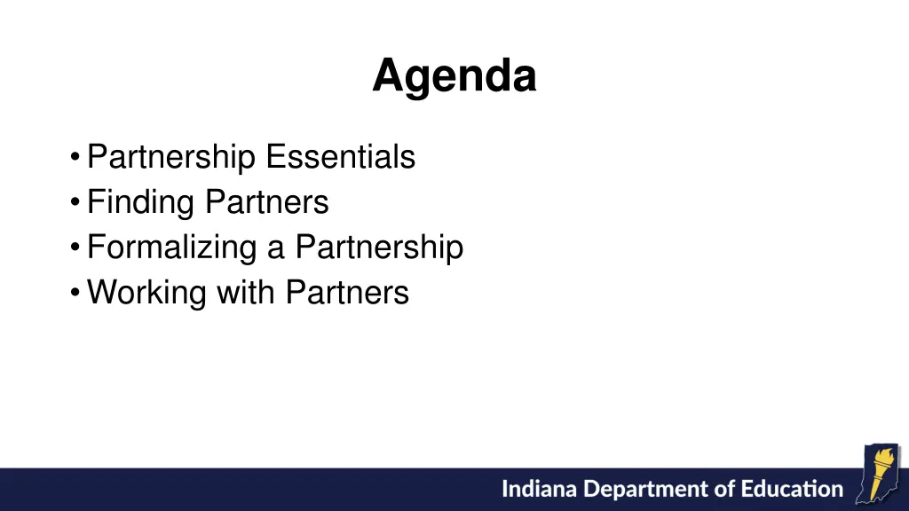 agenda
