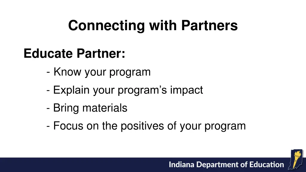 connecting with partners 2