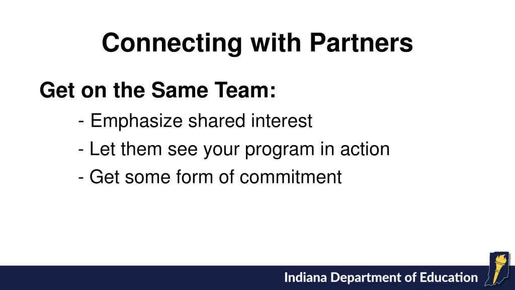 connecting with partners 3