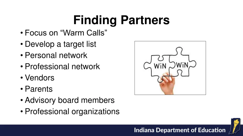 finding partners