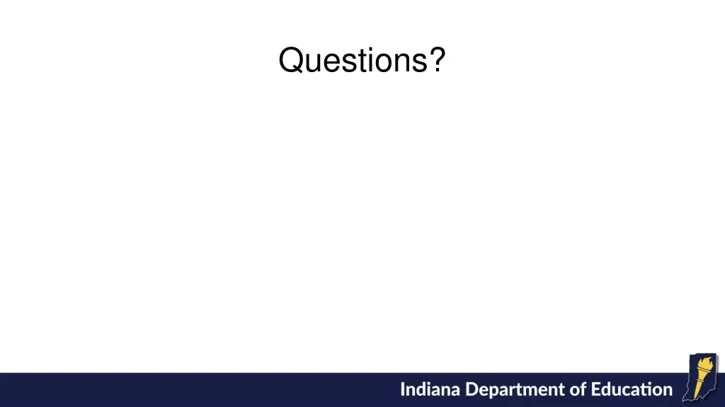 questions