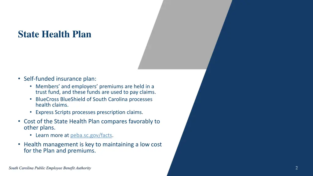 state health plan