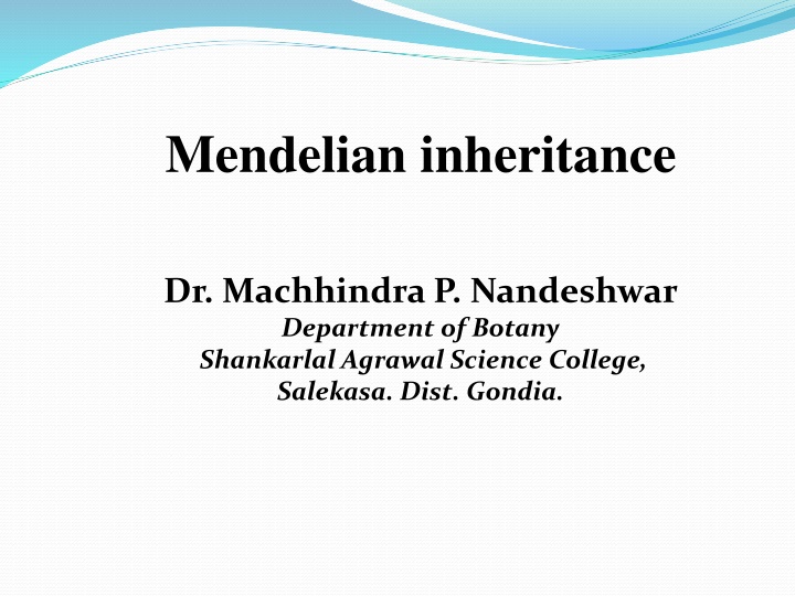 mendelian inheritance