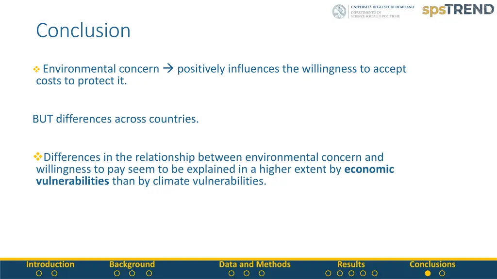 conclusion