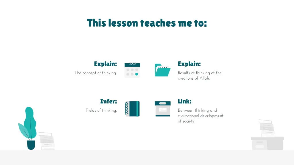 this lesson teaches me to