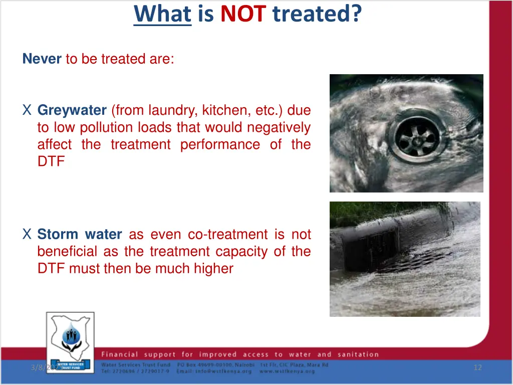 what is not treated