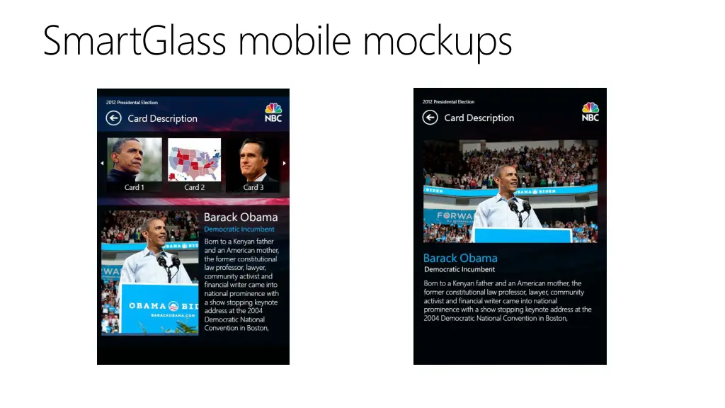 smartglass mobile mockups