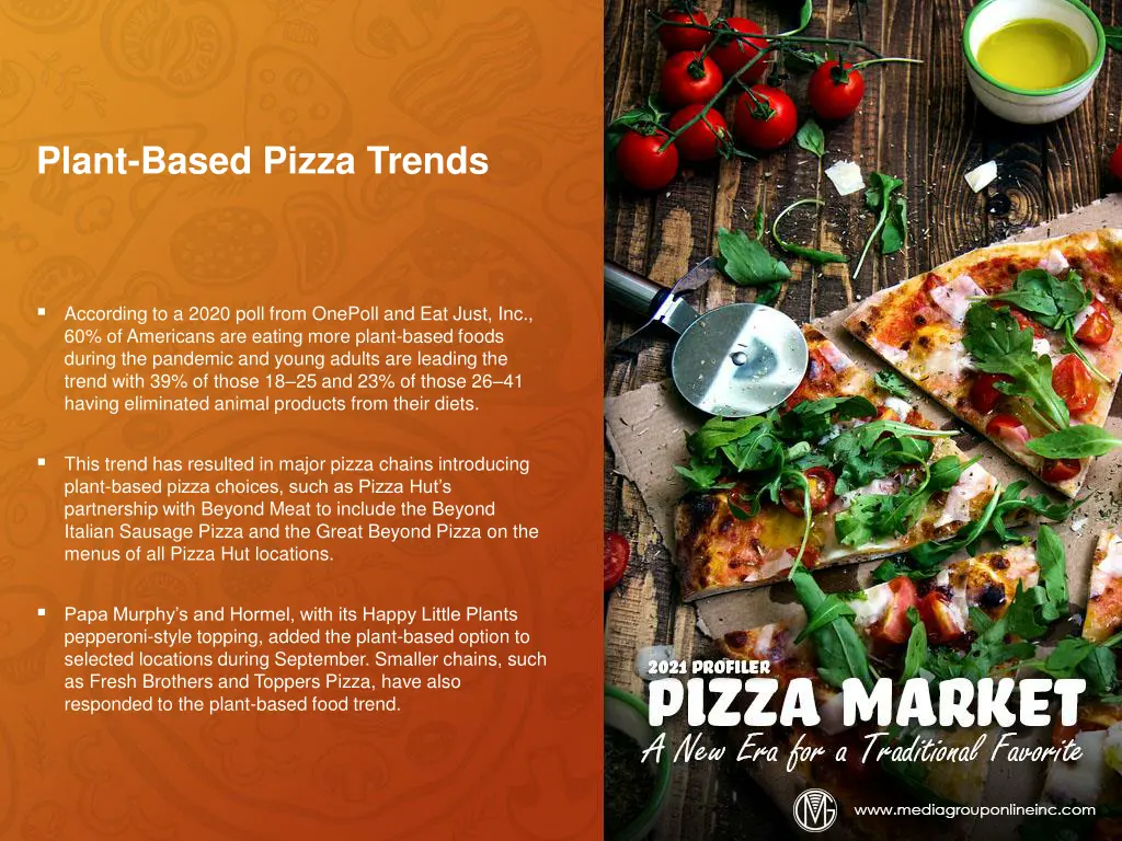 plant based pizza trends
