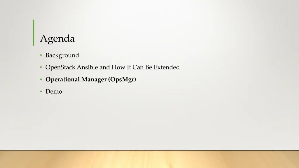agenda 3